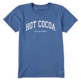 Women's Hot Cocoa Arch Short Sleeve Crusher Tee