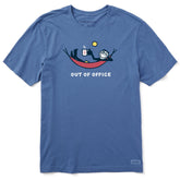 Men's Out of Office Jake Hammock Short Sleeve Crusher Tee
