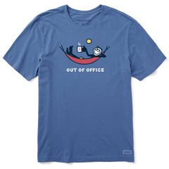 Men's Out of Office Jake Hammock Short Sleeve Crusher Tee