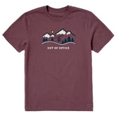 Men's Ski Lift Vista Out of Office Short Sleeve Crusher Tee