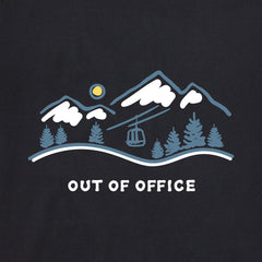 Men's Ski Lift Vista Out of Office Short Sleeve Crusher Tee