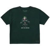 Women's Jackie Mountain Bike Out of Office Short Sleeve Crusher Boxy Tee