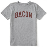 Kids Bacon Arch Short Sleeve Crusher Tee
