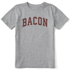Kids Bacon Arch Short Sleeve Crusher Tee