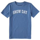 Kids Snow Day Arch Short Sleeve Crusher Tee