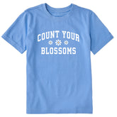 Kids Count Your Blossoms Arch Short Sleeve Crusher Tee