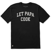 Men's Let Papa Cook Arch Short Sleeve Crusher Tee