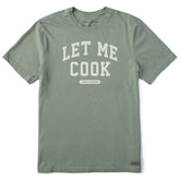 Men's Let Me Cook Arch Short Sleeve Crusher Tee