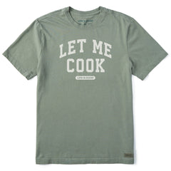 Men's Let Me Cook Arch Short Sleeve Crusher Tee
