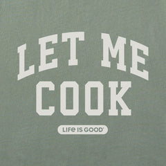 Men's Let Me Cook Arch Short Sleeve Crusher Tee