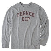 Men's French Dip Arch Long Sleeve Crusher Tee