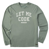 Men's Let Me Cook Arch Long Sleeve Crusher Tee