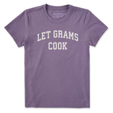 Women's Let Grams Cook Arch Short Sleeve Crusher Tee