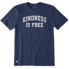 Men's Kindness is Free Arch Short Sleeve Crusher Tee