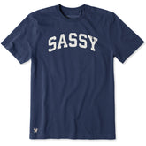 Men's Sassy Arch Short Sleeve Crusher Tee