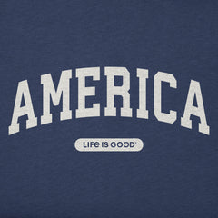 Men's America Arch Short Sleeve Crusher Tee
