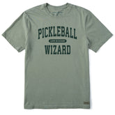 Men's Pickleball Wizard Arch Short Sleeve Crusher Tee