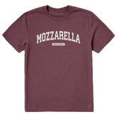 Men's Mozzarella Arch Short Sleeve Crusher Tee