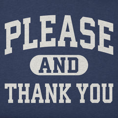 Men's Please and Thank You Arch Long Sleeve Crusher Tee