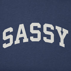 Men's Sassy Arch Long Sleeve Crusher Tee