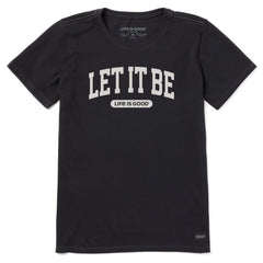 Women's Let it Be Arch Short Sleeve Crusher Tee