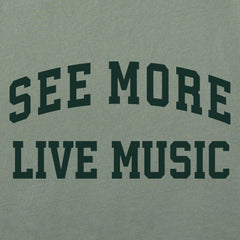 Men's See More Live Music Arch Long Sleeve Crusher Tee