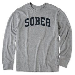 Men's Sober Arch Long Sleeve Crusher Tee