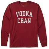 Men's Vodka Cran Arch Long Sleeve Crusher Tee