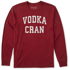 Men's Vodka Cran Arch Long Sleeve Crusher Tee