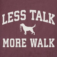 Men's Less Talk More Walk Arch Short Sleeve Crusher Tee