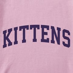 Women's Kittens Arch Long Sleeve Crusher Tee