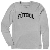 Women's Futbol Arch Long Sleeve Crusher Tee