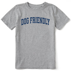 Kids Dog Friendly Arch Short Sleeve Crusher Tee