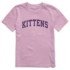 Kids Kittens Arch Short Sleeve Crusher Tee