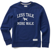Women's Less Talk More Walk Arch Simply True Fleece Crew