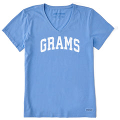 Women's Grams Arch Short Sleeve Crusher Vee