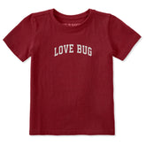 Toddler Love Bug Arch Short Sleeve Crusher Tee