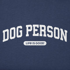 Toddler Dog Person Arch Short Sleeve Crusher Tee