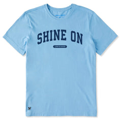 Men's Shine On Arch Short Sleeve Crusher Tee