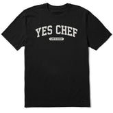 Men's Yes Chef Arch Short Sleeve Crusher Tee