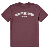 Men's Old Fashioned Arch Short Sleeve Crusher Tee