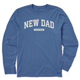 Men's New Dad Arch Long Sleeve Crusher Tee