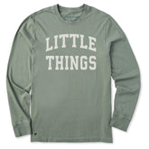 Men's Little Things Arch Long Sleeve Crusher Tee