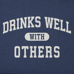 Women's Drinks Well with Others Arch Simply True Fleece Hoodie