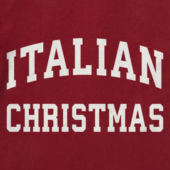 Women's Italian Christmas Arch Long Sleeve Crusher Tee
