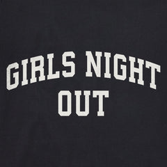 Women's Girls Night Out Arch Short Sleeve Crusher Vee