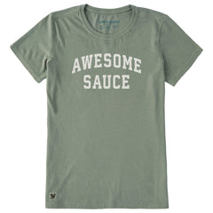 Women's Awesome Sauce Arch Short Sleeve Crusher Tee