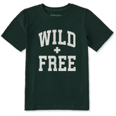 Kids Wild and Free Arch Short Sleeve Crusher Tee