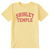 Kids Shirley Temple Arch Short Sleeve Crusher Tee