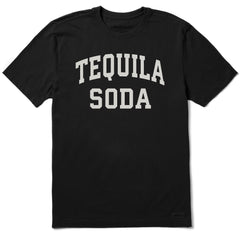 Men's Tequila Soda Arch Short Sleeve Crusher Tee